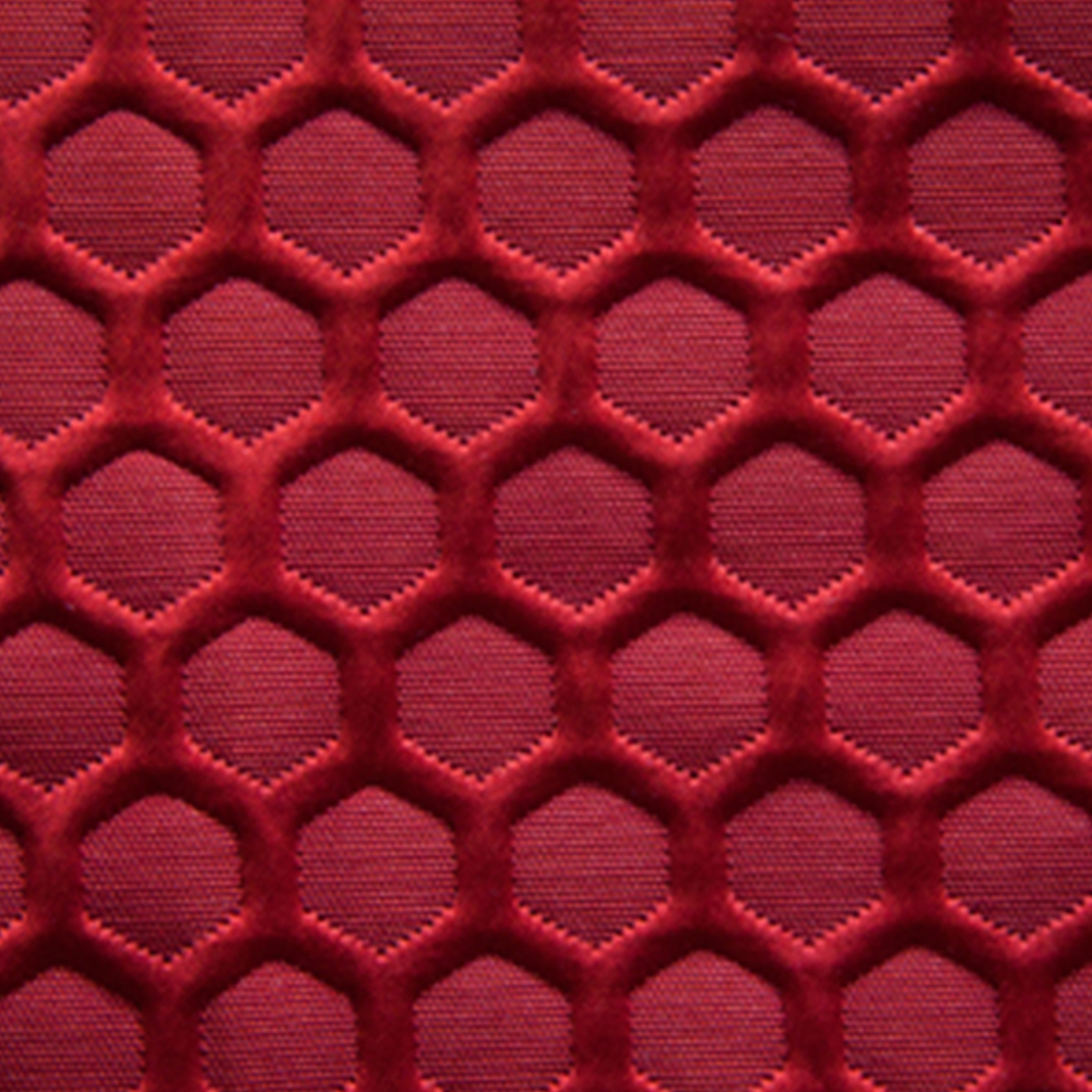 HANS A025187-655: HoneyComb Pattern Furnishing Fabric; 136cm