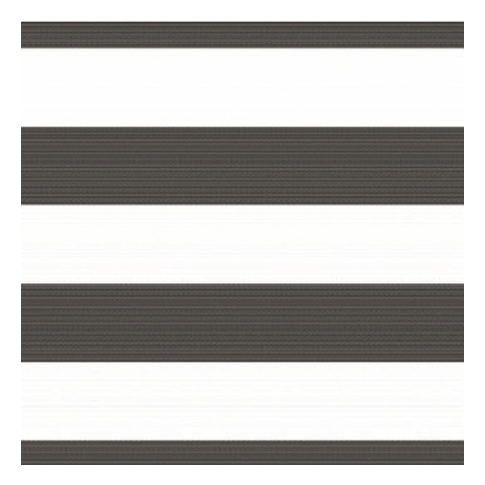 Mallacoota Outdoor Striped Pattern Furnishing Fabric; 140cm, Black/White