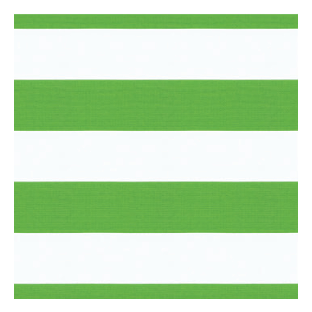 Mallacoota Outdoor Striped Pattern Furnishing Fabric; 140cm, Green/White