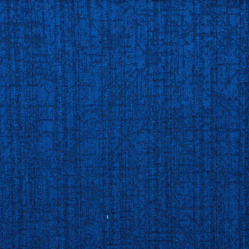 Safir Collection: Polyester Cotton Jacquard Fabric, 280cm, Blue