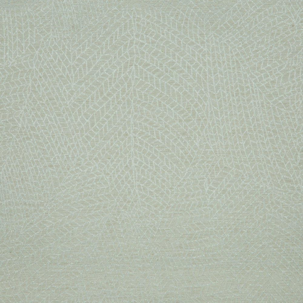 Savona Collection Herringbone Pattern Polyester Cotton Jacquard Fabric; 280cm, Cream