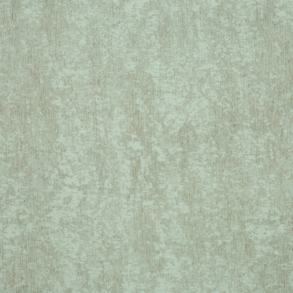 Savona Collection Textured Patterned Polyester Cotton Jacquard Fabric; 280cm, Grey/Green