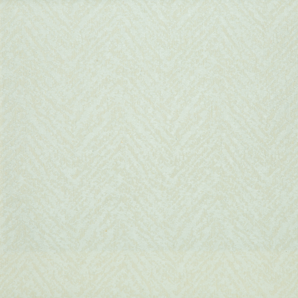 Savona Collection Textured Patterned Polyester Cotton Jacquard Fabric; 280cm, Off White