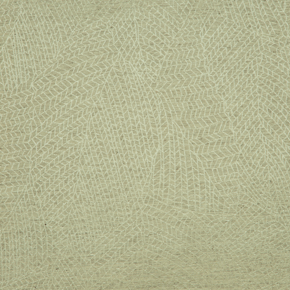Savona Collection Herringbone Pattern Polyester Cotton Jacquard Fabric; 280cm, Ash Grey/Beige