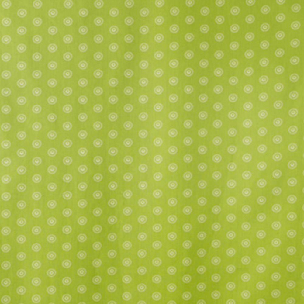 V027014-527: Dots Green Patterned Furnishing Fabric: 280cm