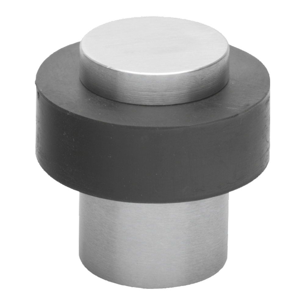 Door Stopper With Buffer, HDS 45 Stainless Steel