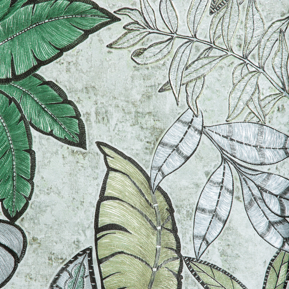 T &C Tropical Leaf Pattern Wallpaper Collection: (1.06x15.6)Metres