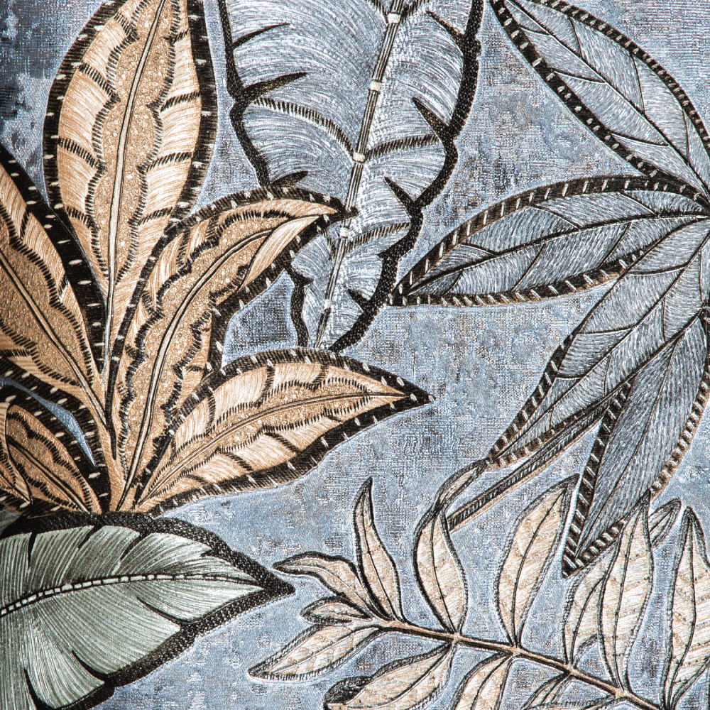 T &C Tropical Leaf Pattern Wallpaper Collection: (1.06x15.6)Metres