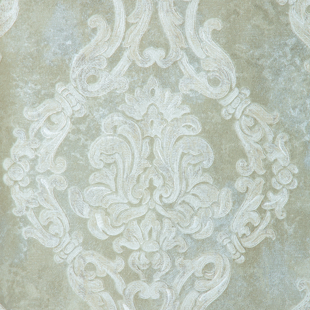 T &C Brocade Textured Pattern Wallpaper Collection: (1.06x15.6)Metres