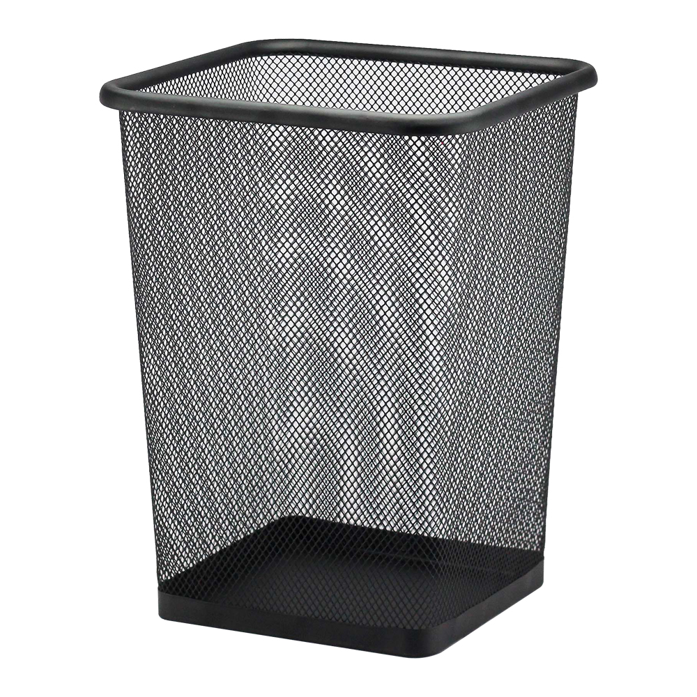 Domus HP: Wastebin: (25x25x35)cm, Black