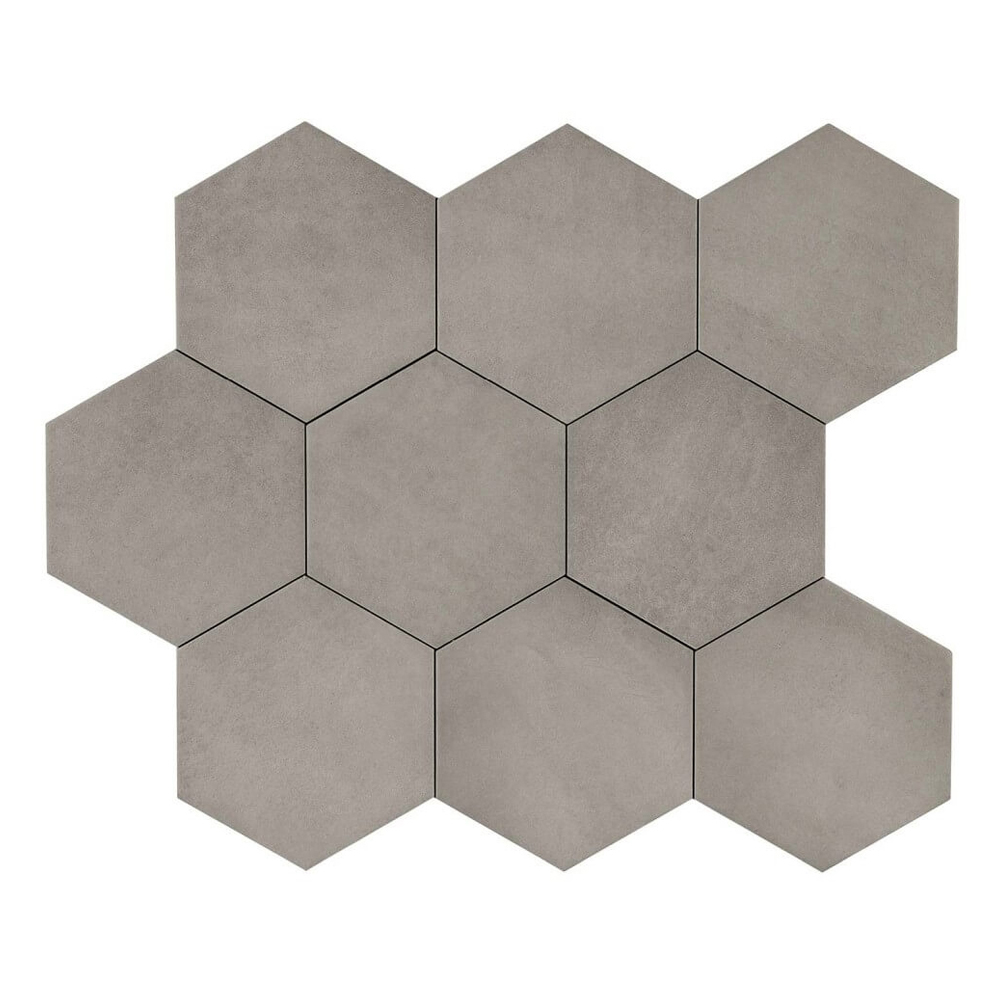 Powder Smoke MNG5: Matt Porcelain Tile; (21.0x18.2)cm