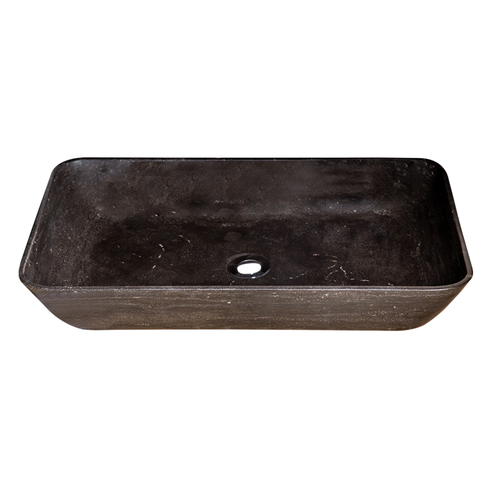 Natural Blue Stone: Counter Top Basin; 60cm