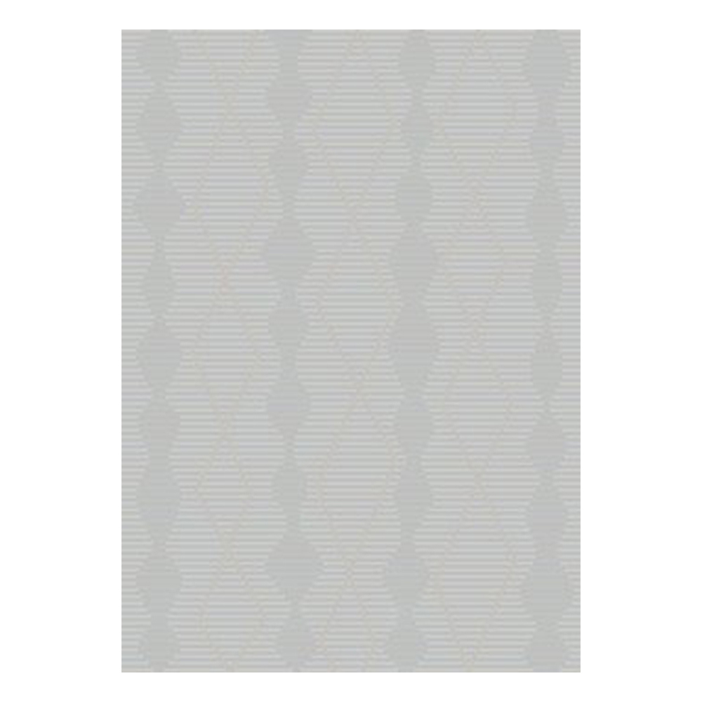 Ufuk: Panama Intertwined Diamonds Pattern Carpet Rug; (240x340)cm, Grey