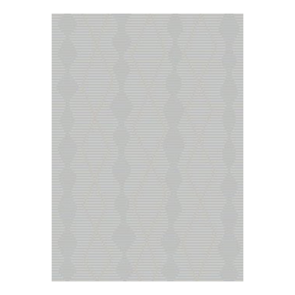 Ufuk: Panama Intertwined Diamonds Pattern Carpet Rug; (200x290)cm, Grey