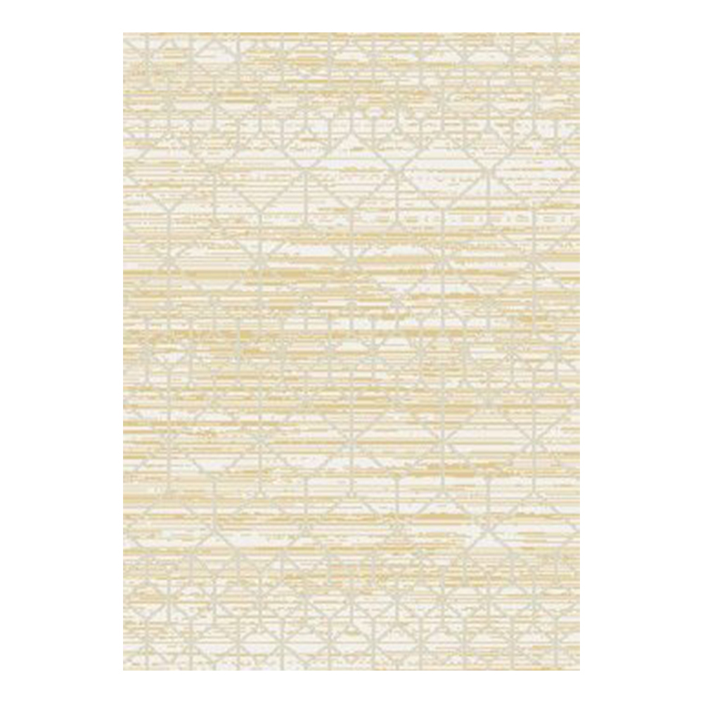 Ufuk: Panama Reflected Diamonds Pattern Carpet Rug; (200x290)cm, Beige