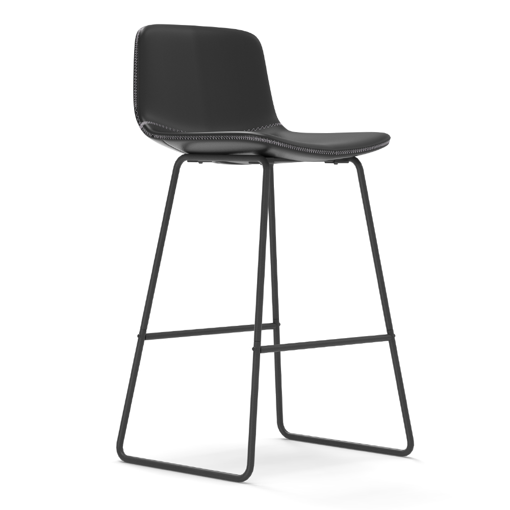 Bar Chair/Stool; (43x51x98)cm, Black
