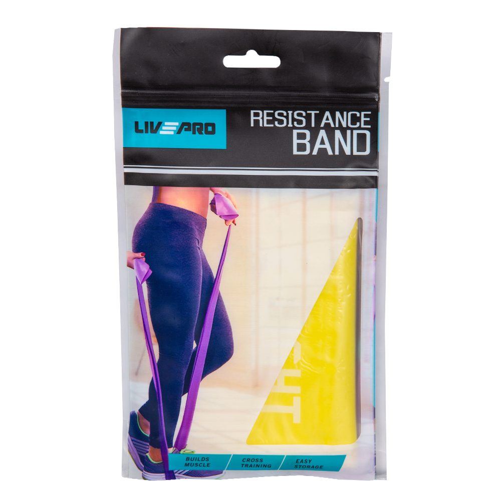 Latex Resistance Band; Extra Large, Yellow