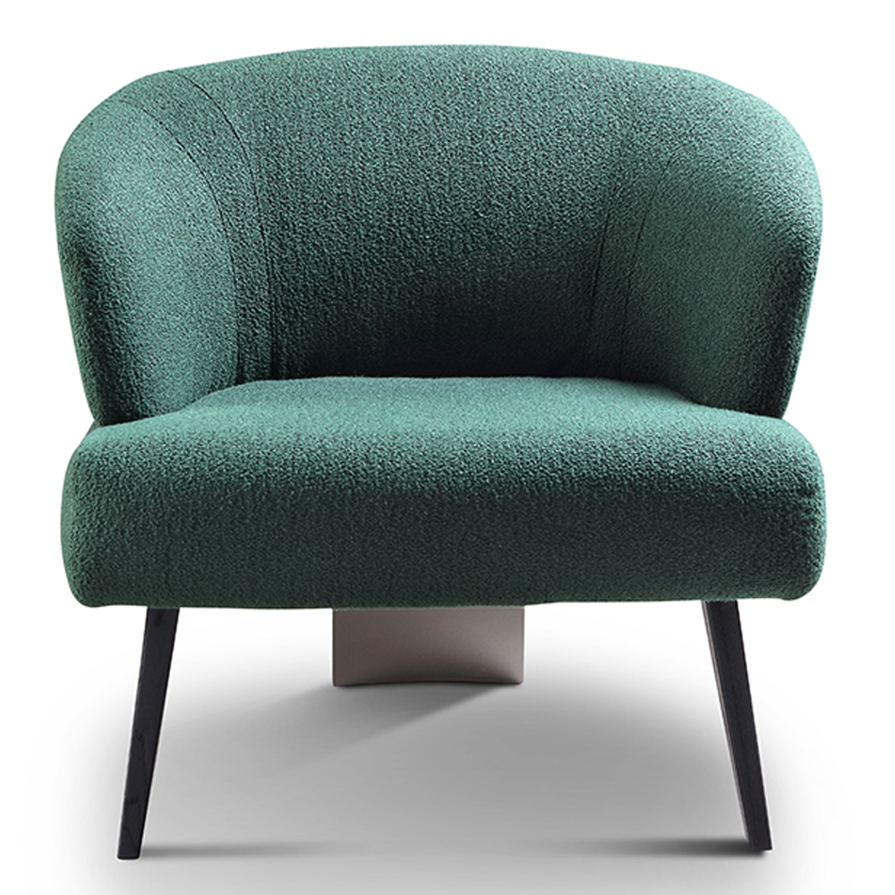 Fabric Leisure Chair; (80.5x84.5x71.5)cm, Rome