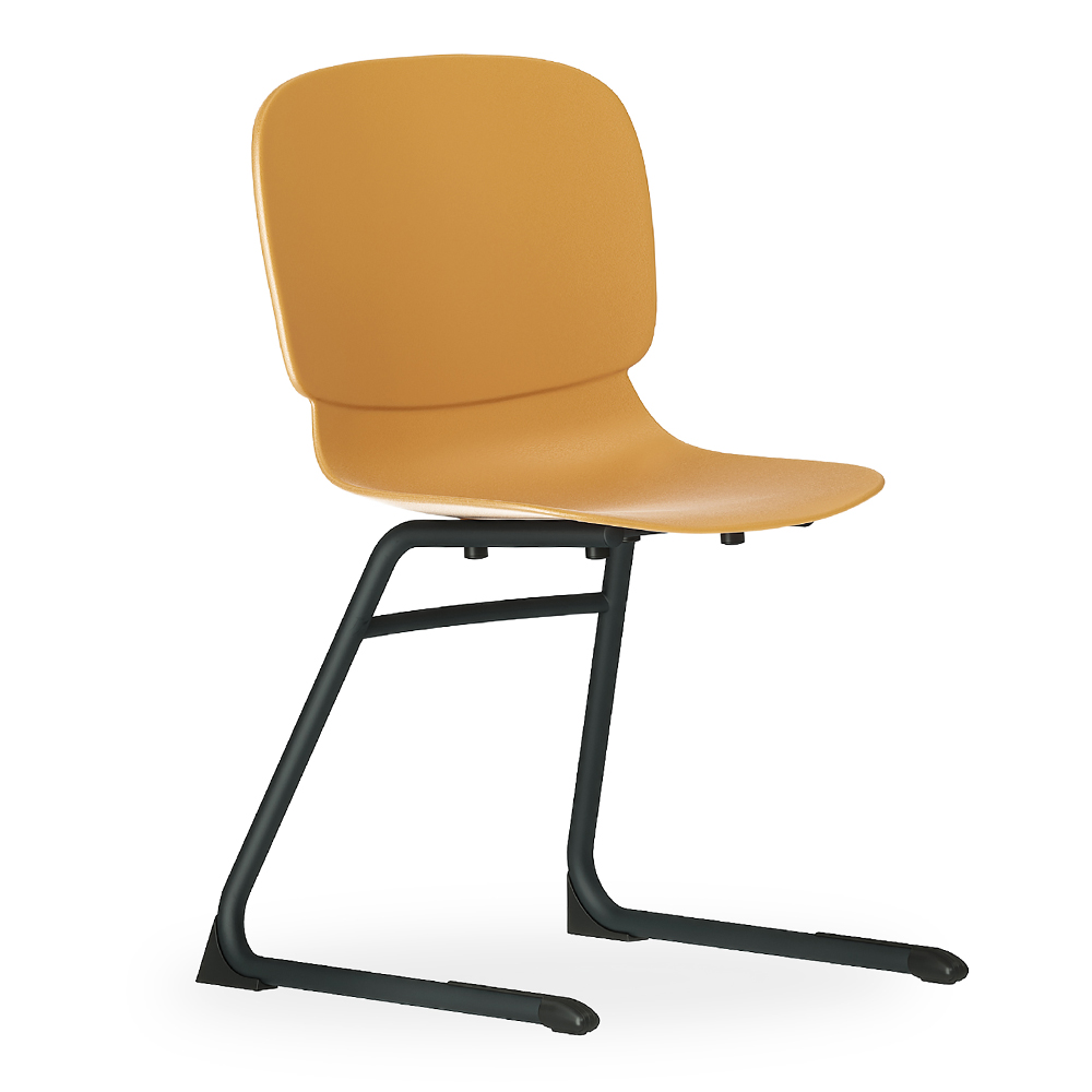 Student Chair; (47x54x85)cm, Ginger Yellow
