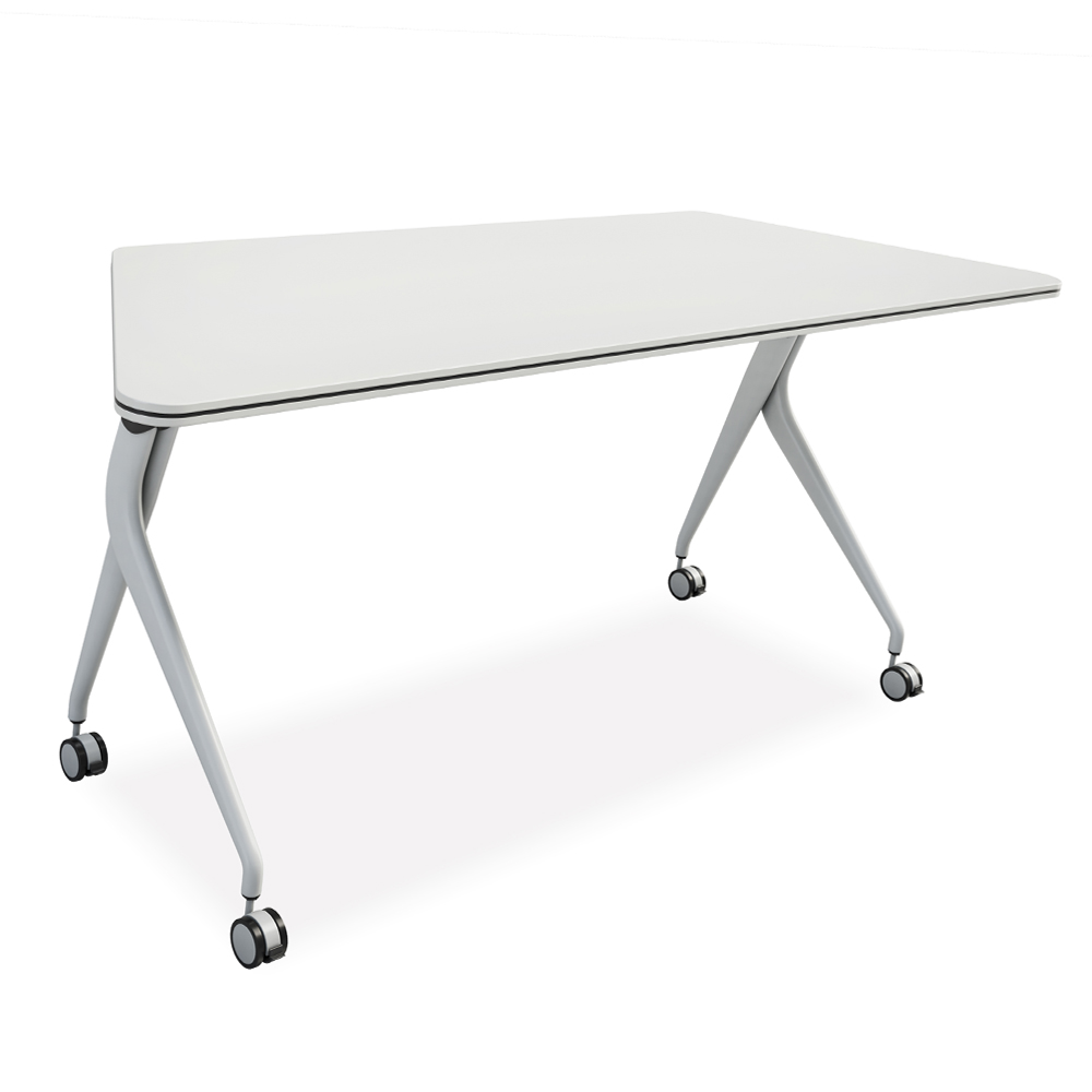Conference Table; (185x60x75)cm, Warm White
