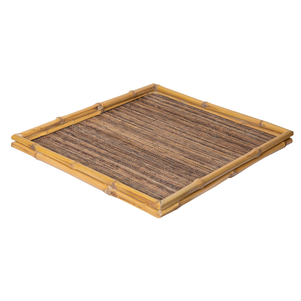 Wooden Tray: Medium; (40x40)cm, Natural