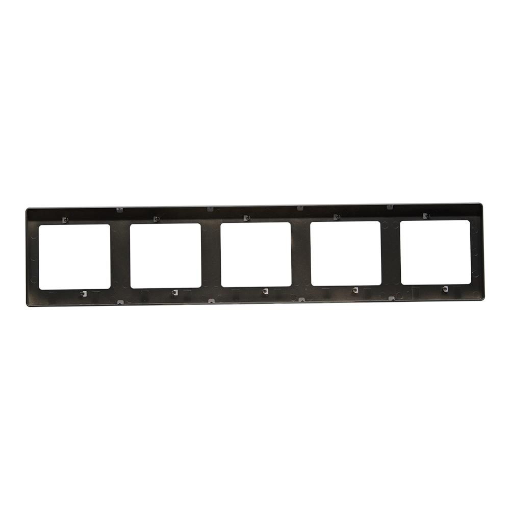 Domus: 5 Nos Switch/Socket Connection Back Plate, Grey