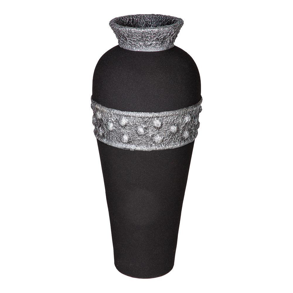 Pentul Vase; (34x80)cm, Black/Silver