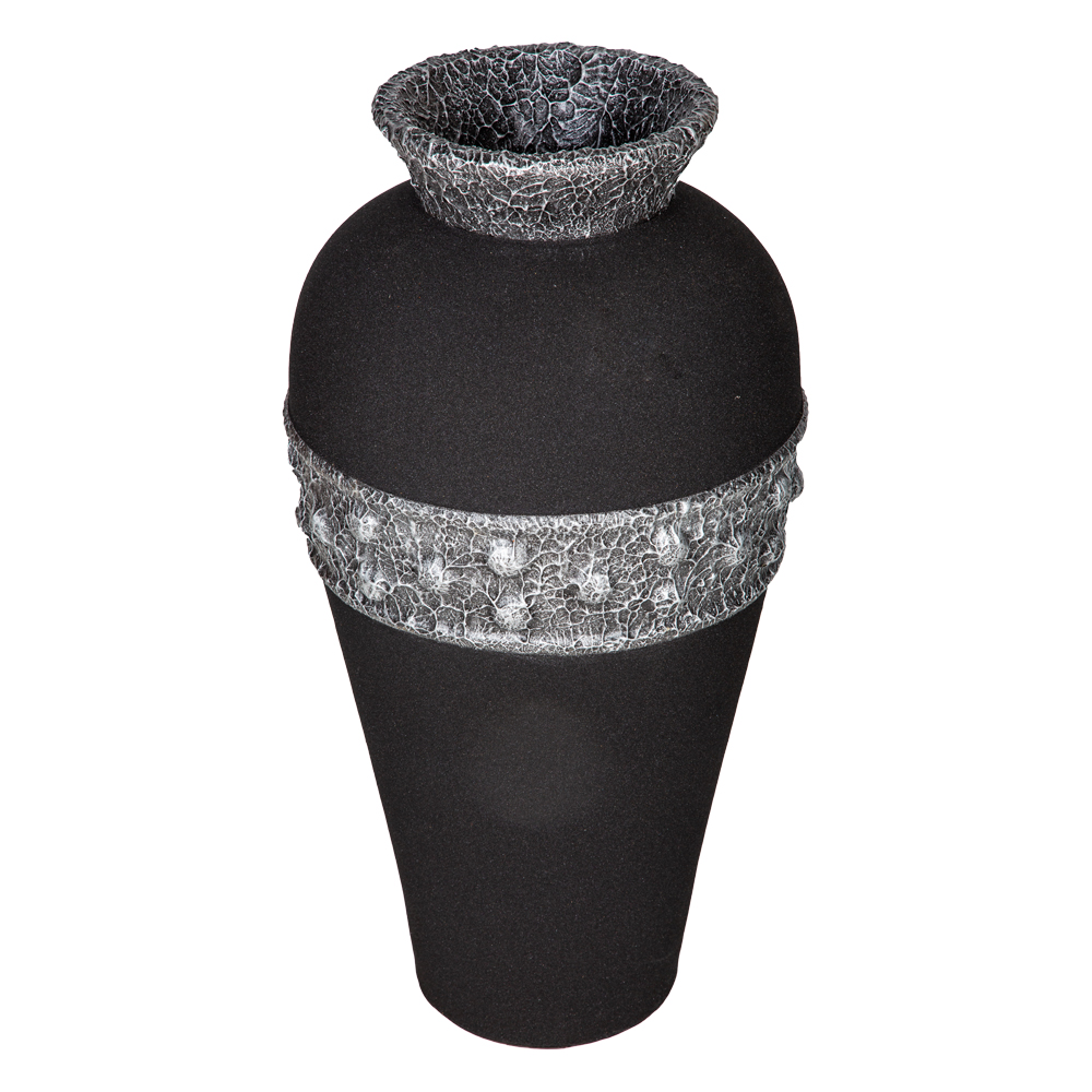 Pentul Vase; (31x60)cm, Black/Silver