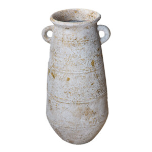 Cangklak Pot; (40x80)cm, White/Cream