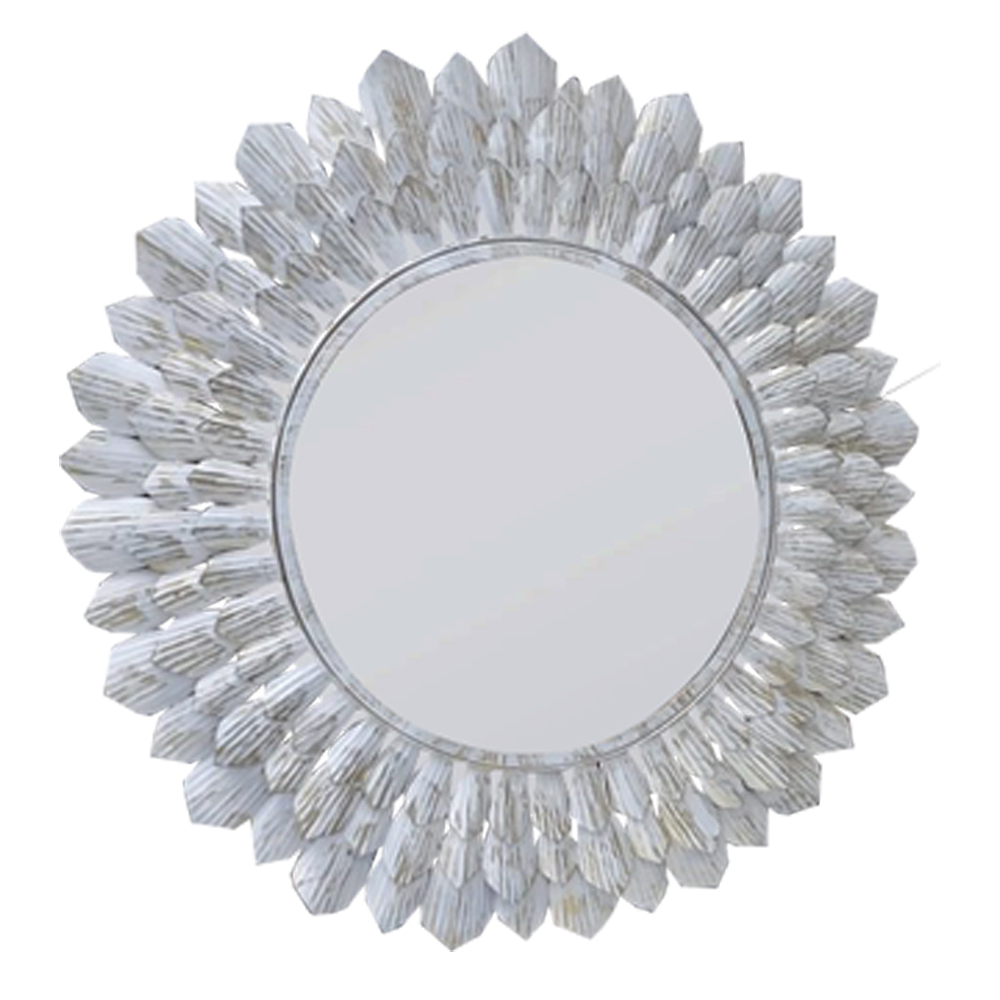 Round Wall Mirror; (87x87)cm