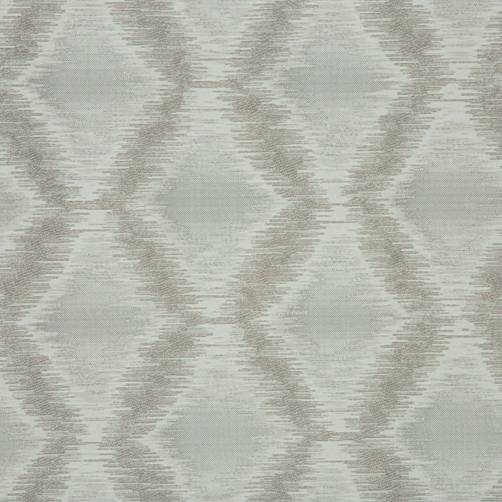Laurena Jaipur Collection: Ddecor Diamond Patterned Furnishing Fabric, 280cm, Silver/Grey