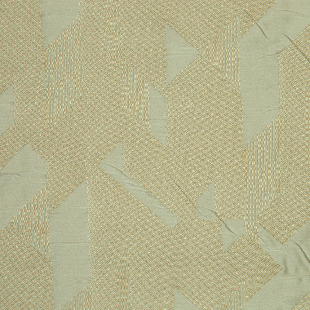 Laurena Jaipur Collection: Ddecor Geometric Abstract Patterned Furnishing Fabric, 280cm, Beige