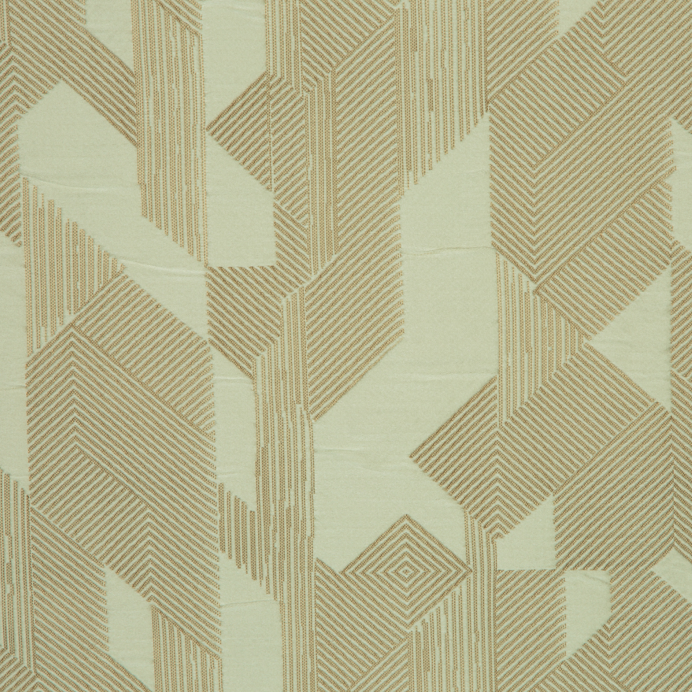 Laurena Jaipur Collection: Ddecor Geometric Abstract Patterned Furnishing Fabric, 280cm, Beige/brown