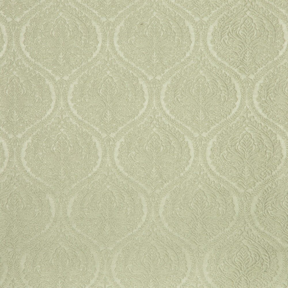 Laurena Jaipur Collection: Ddecor Damask Patterned Furnishing Fabric, 280cm, Silver/Beige