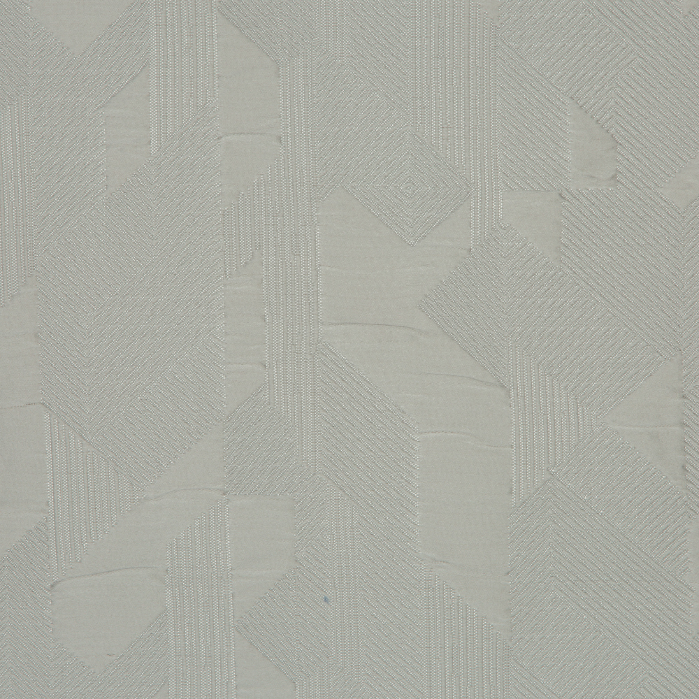 Laurena Jaipur Collection: Ddecor Geometric Abstract Patterned Furnishing Fabric, 280cm, Grey