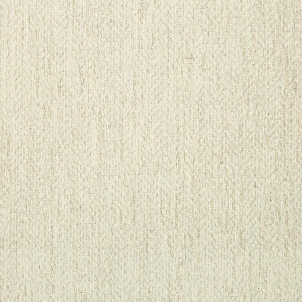 Jambo: Ferri Textured Abstract Pattern Furnishing Fabric, 290cm, Ivory White