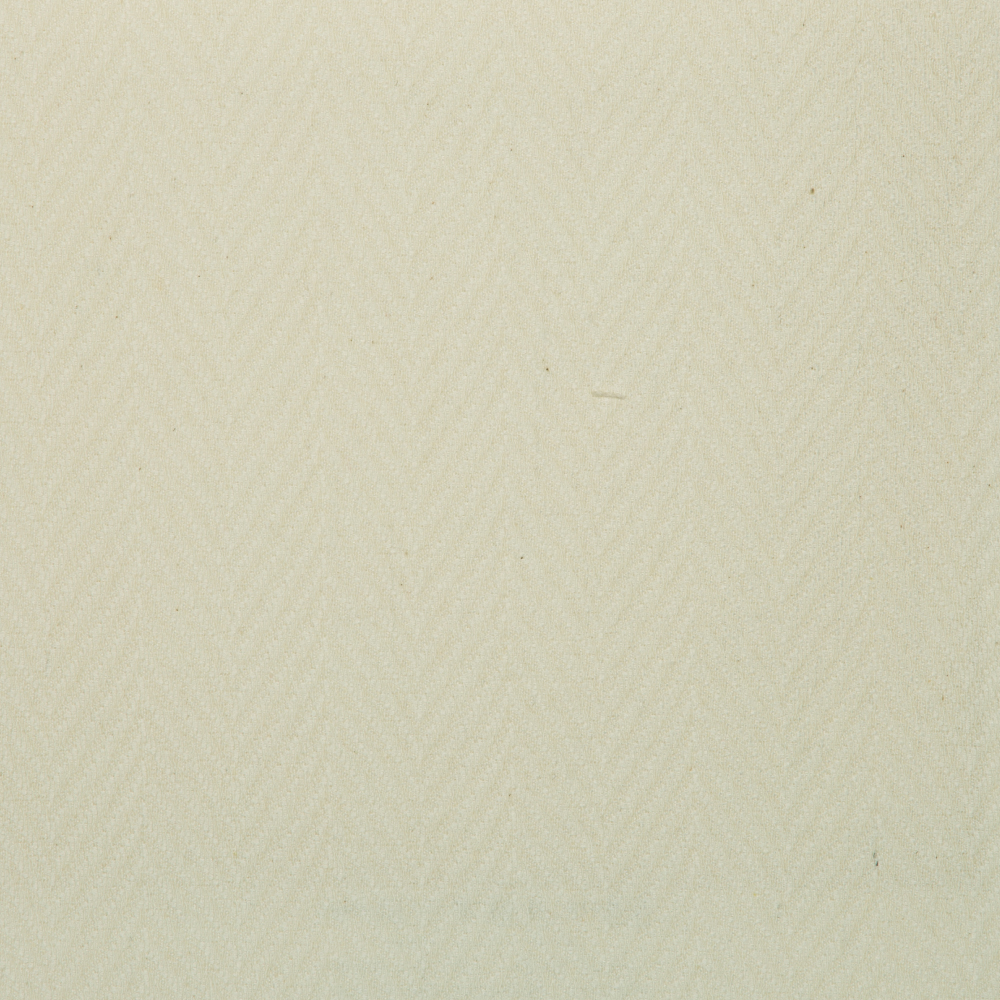 Jambo: Ferri Textured Chevron Pattern Furnishing Fabric, 290cm, White