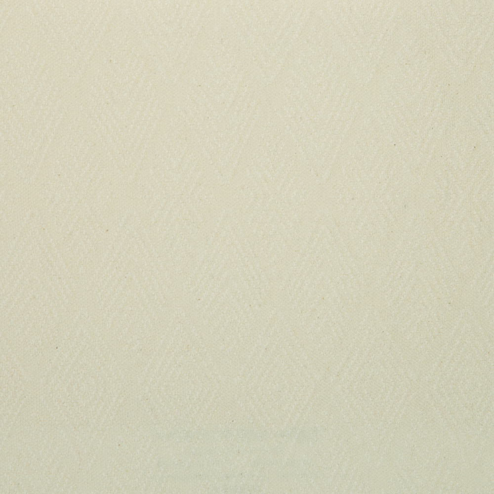 Jambo: Ferri Textured Diamond Tribal Pattern Furnishing Fabric, 290cm, White