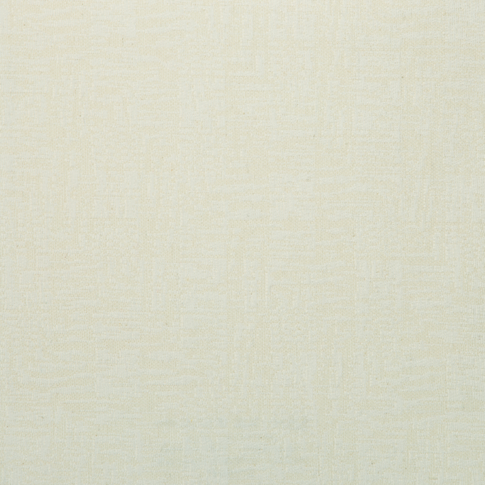 Jambo: Ferri Textured Abstract Pattern Furnishing Fabric, 290cm, White/Cream