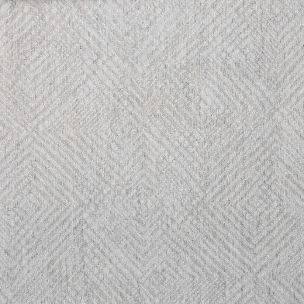 Kisumu: Ferri Chevron Pattern Furnishing Fabric; 290cm, Light Grey